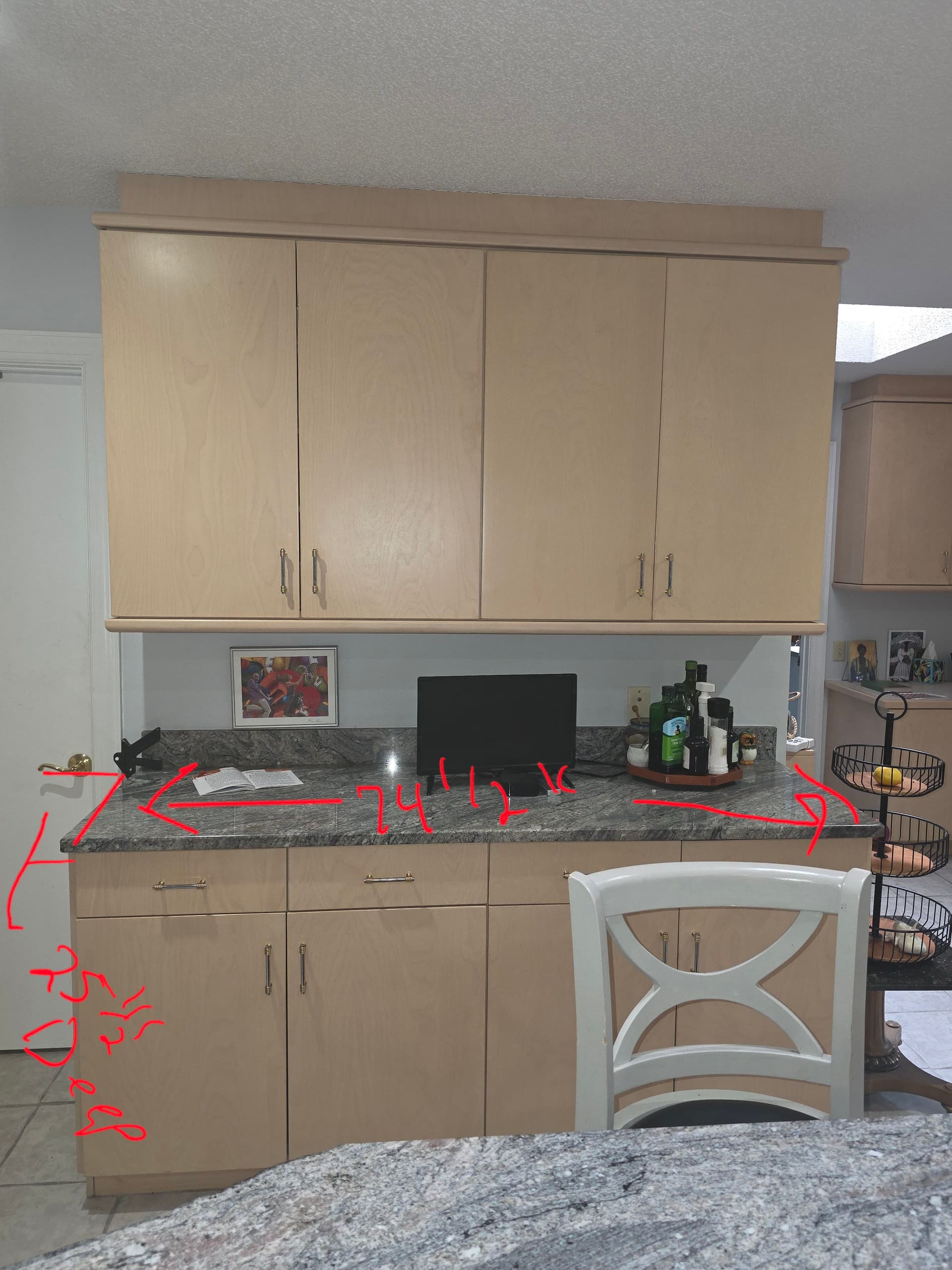 Kitchen Refresh with Engineered Hardwood and Two-Tone Cabinets image