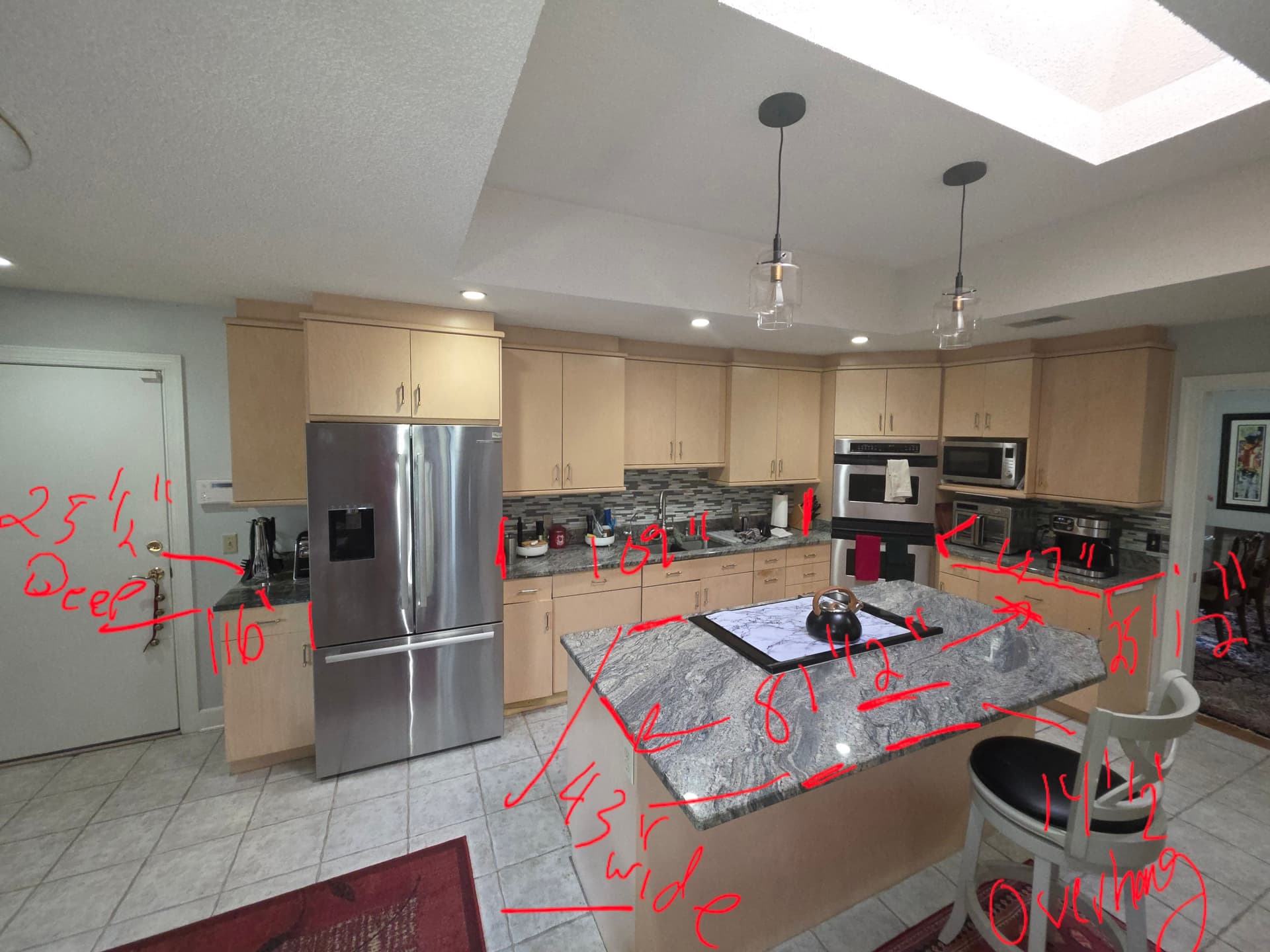 Gallery photos for Kitchen Refresh with Engineered Hardwood and Two-Tone Cabinets: Image #1