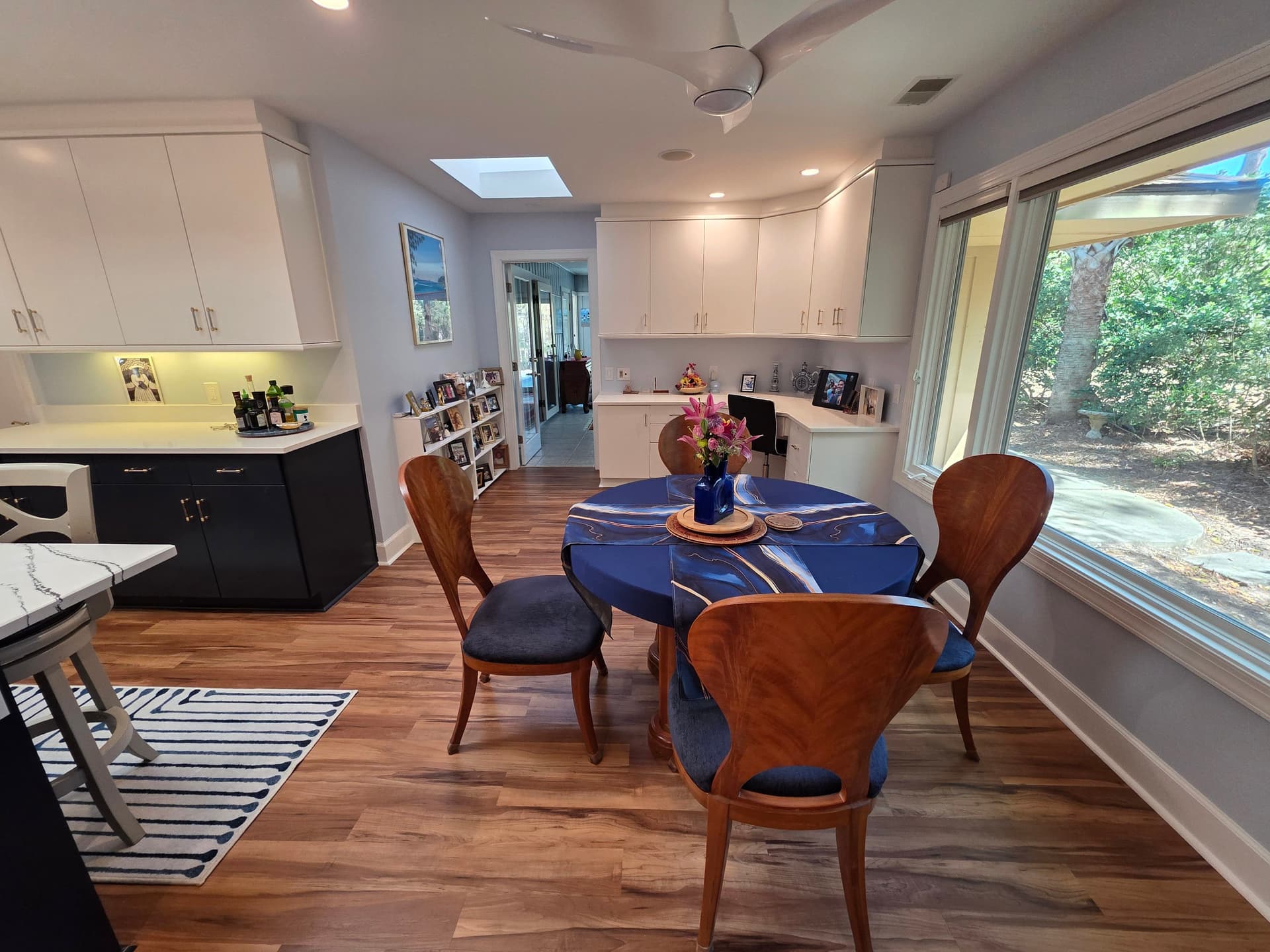 Gallery photos for Kitchen Refresh with Engineered Hardwood and Two-Tone Cabinets: Image #3